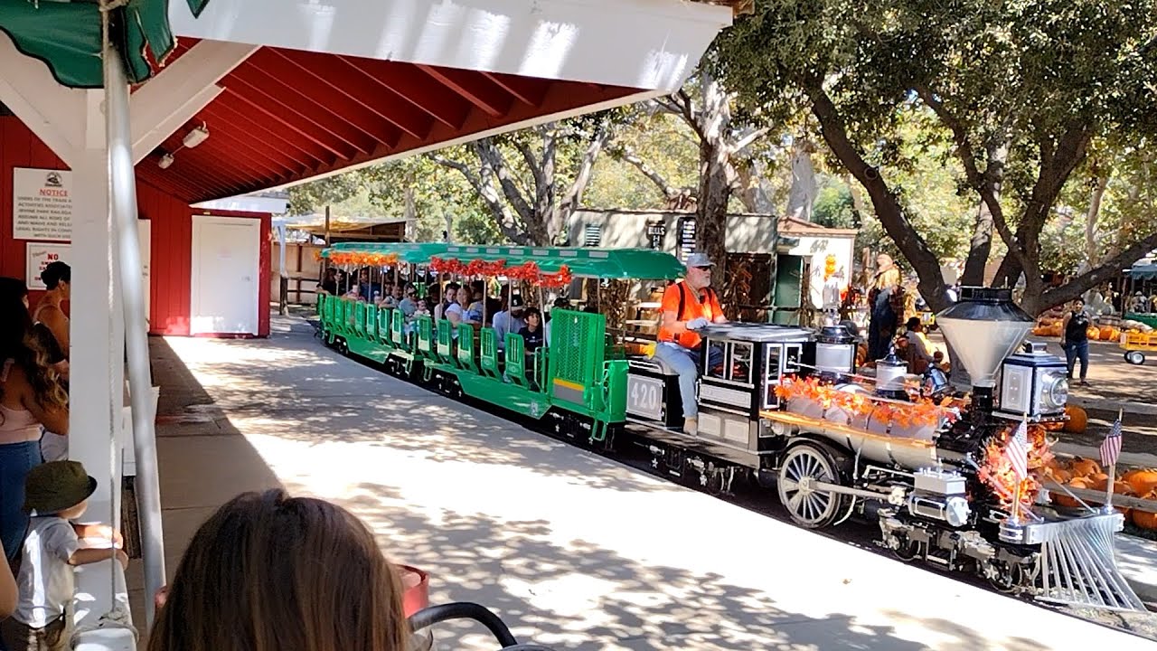 Train ride @ Irvine Park Railroad's Pumpkin Patch, Halloween 2024