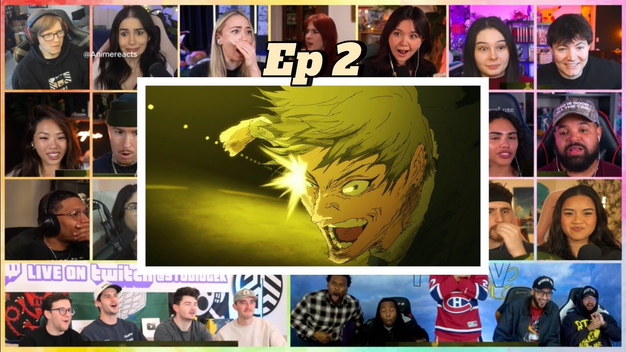 Jujutsu Kaisen Season 3 Episode 2 | Mega reaction mashup | 呪術廻戦