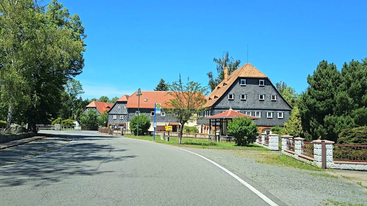 Driving in Germany 🇩🇪 ( Obercunnersdorf ) One Of The Most Old & Beautiful Village in Germany | 4k