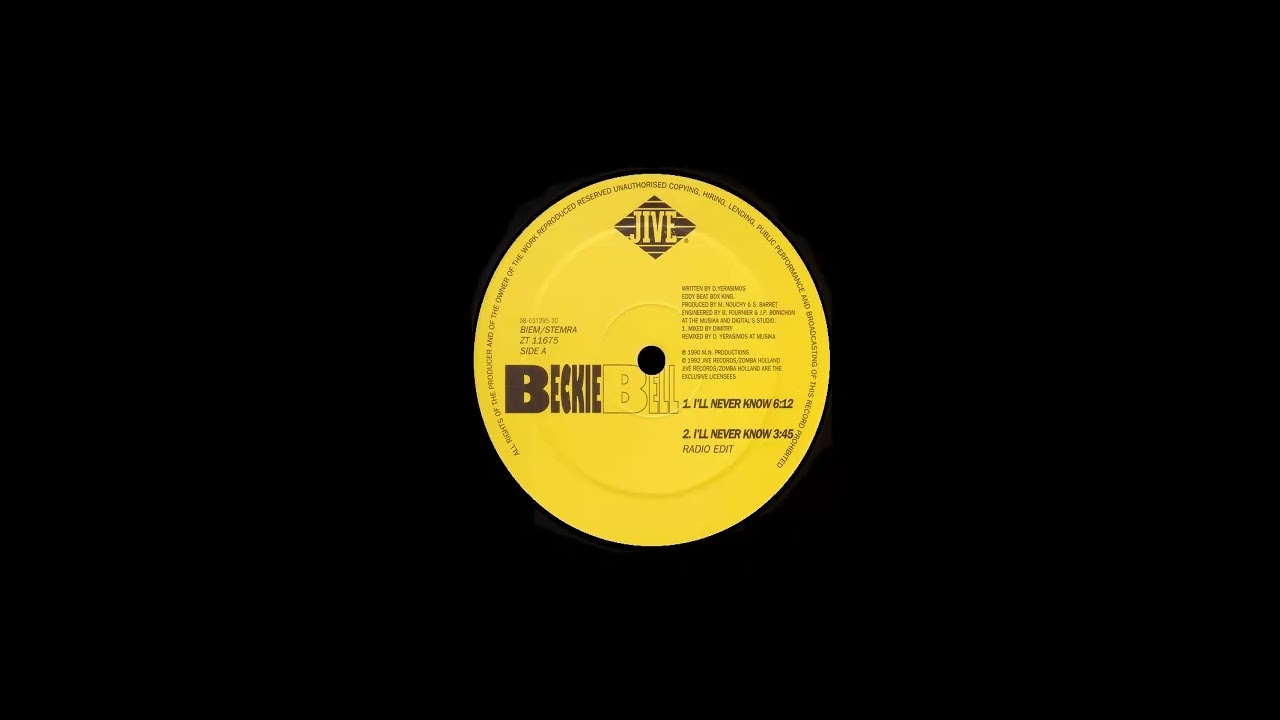 Beckie Bell - I'll never know