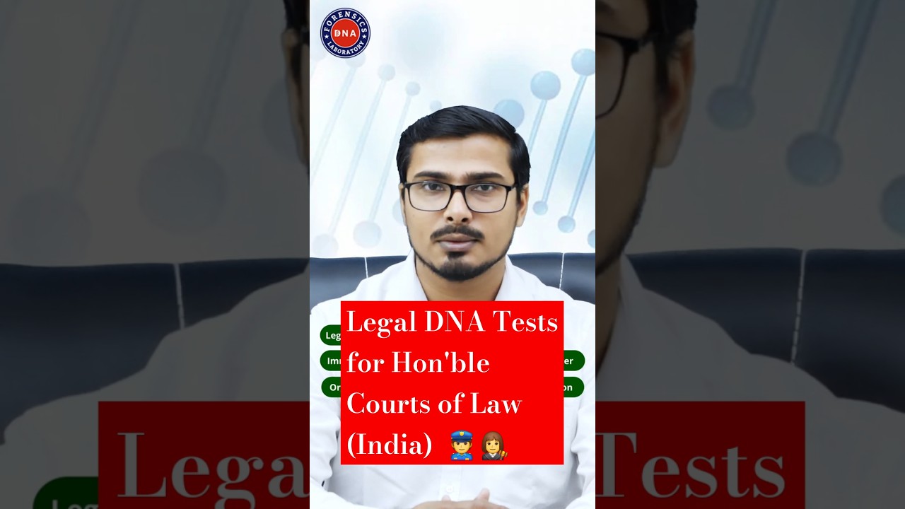 Legal DNA Test for Court Cases, Immigration and Organ Transplant  #shorts