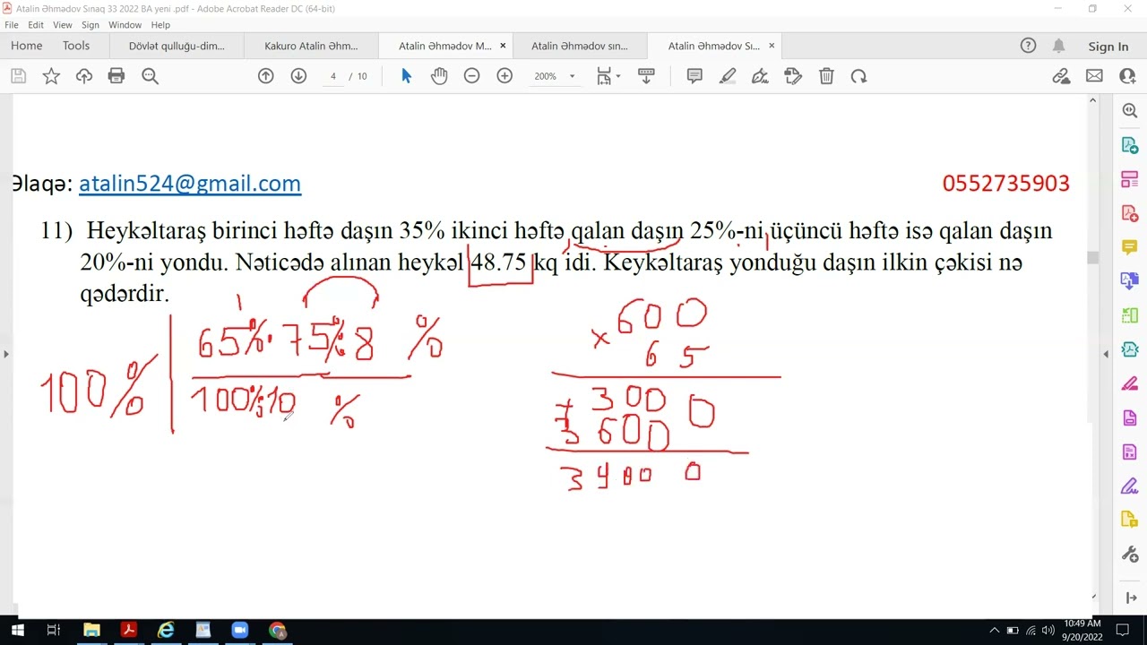 FAİZ- qəbul sualı( tez və rahat tapmağın yolu)