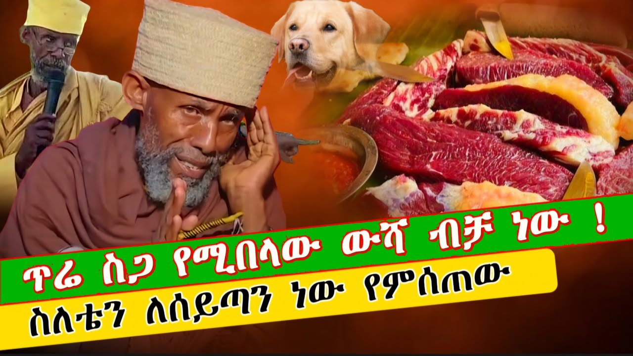 bermel Georgis ውሻ ነው ጥሬ ስጋ የሚበላው ተጠንቀቁ ! ባህታዊ አባ ኪዳነ ማርያም | በርሜል ቅዱስ ጊዮርጊስ ጥምቀት ታምር