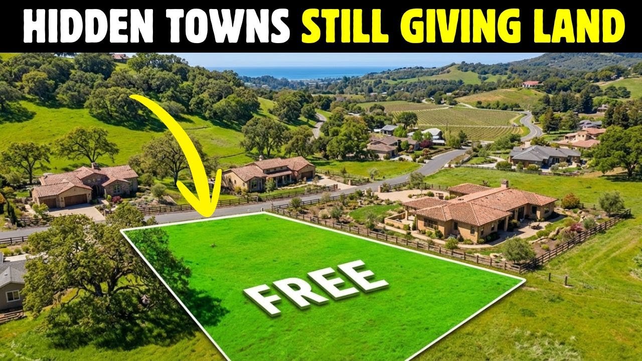 10 California SECRET Towns Giving Away FREE Land Right Now in 2026!