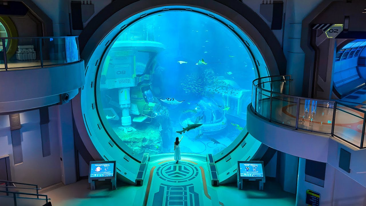 SeaWorld Abu Dhabi | Самый большой аквариум в мире (Полный тур в 4K)