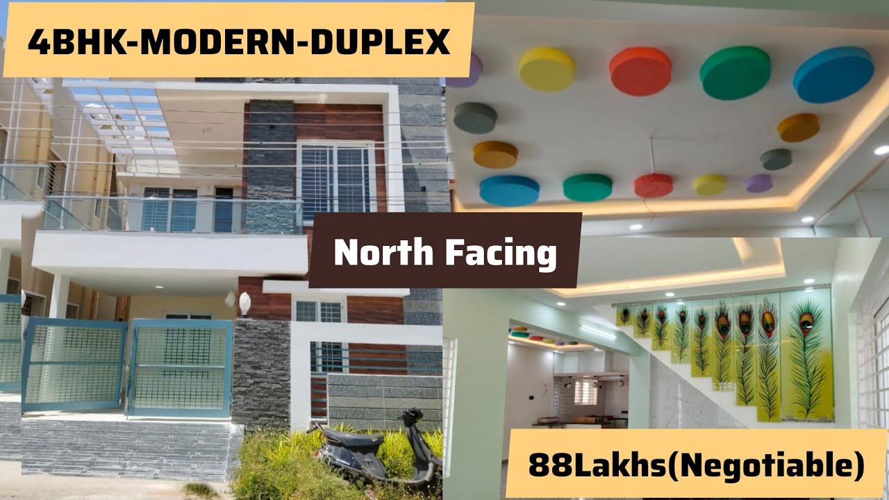 4BHK house for sale in Nellore|Duplex|North facing|100% vastu|Modern House|