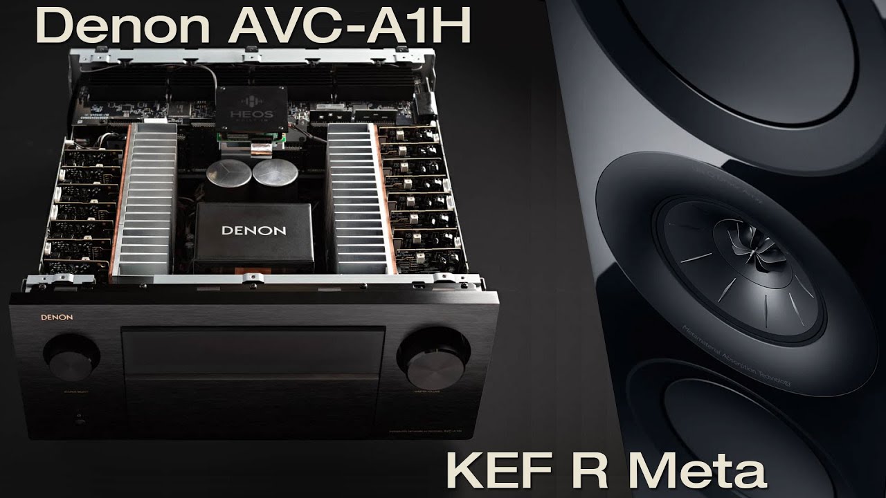 Denon AVC - A1H & KEF R Meta neu bei Cinemike!