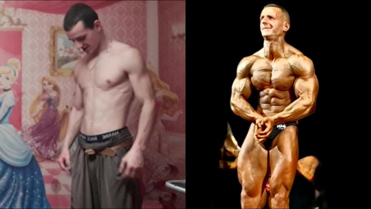 6 YEARS NATURAL BODY TRANSFORMATION MLODYNINJA- 6 letnia transformacja mlodyninja