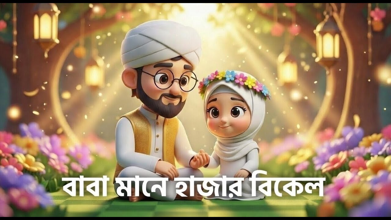 বাবা মানে হাজার বিকেল | বাংলা কার্টুন গজল | Baba Mane Hazar Bikel |