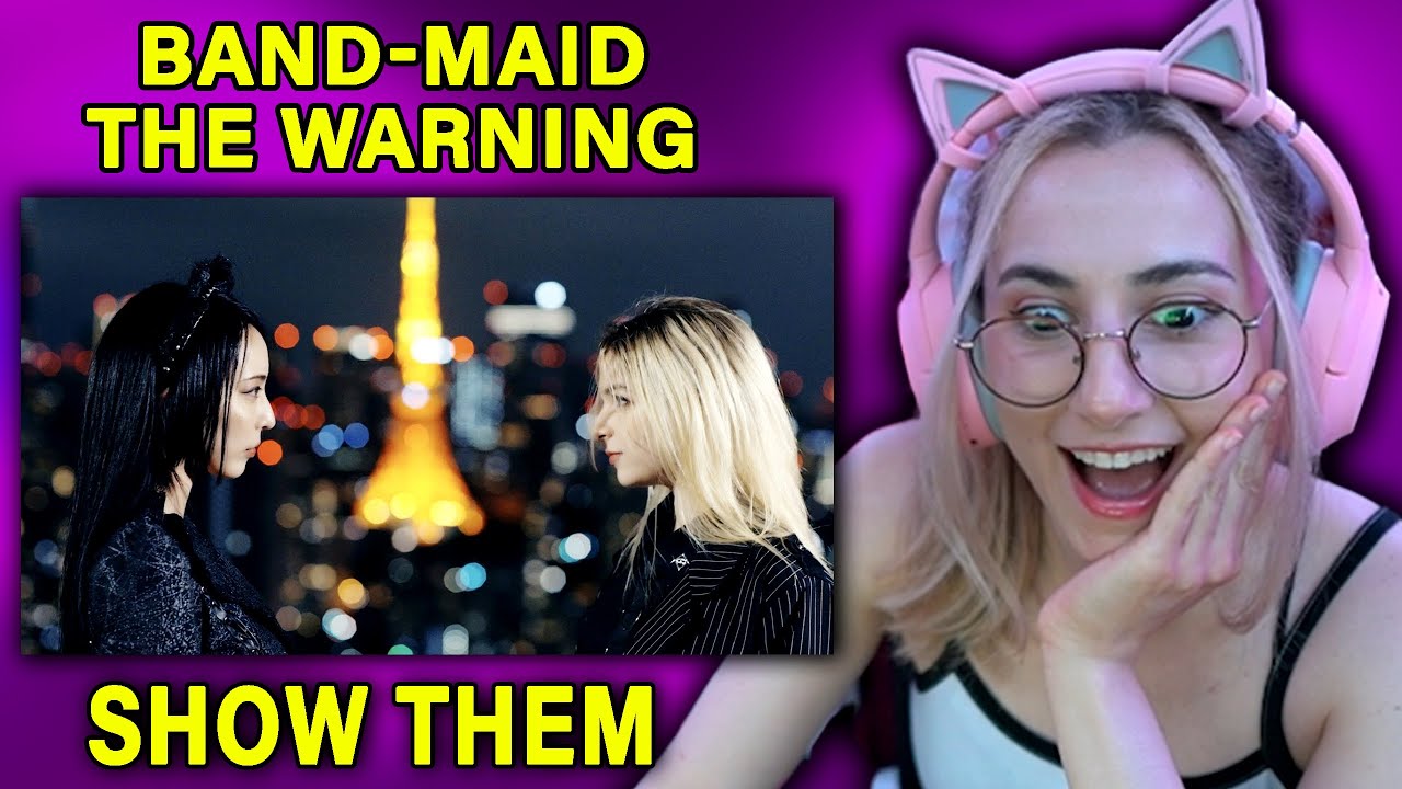 BAND-MAID with The Warning / SHOW THEM (Official Music Video)  | Singer Bassist Musician Reacts