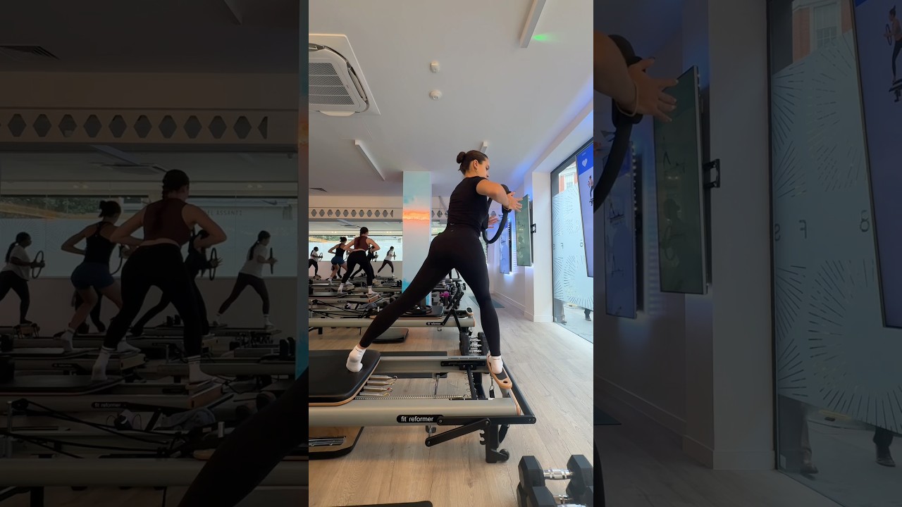 📍FS8 Oxford Circus #pilatesworkout #londonlife #londonpilates #reformerpilates #pilates