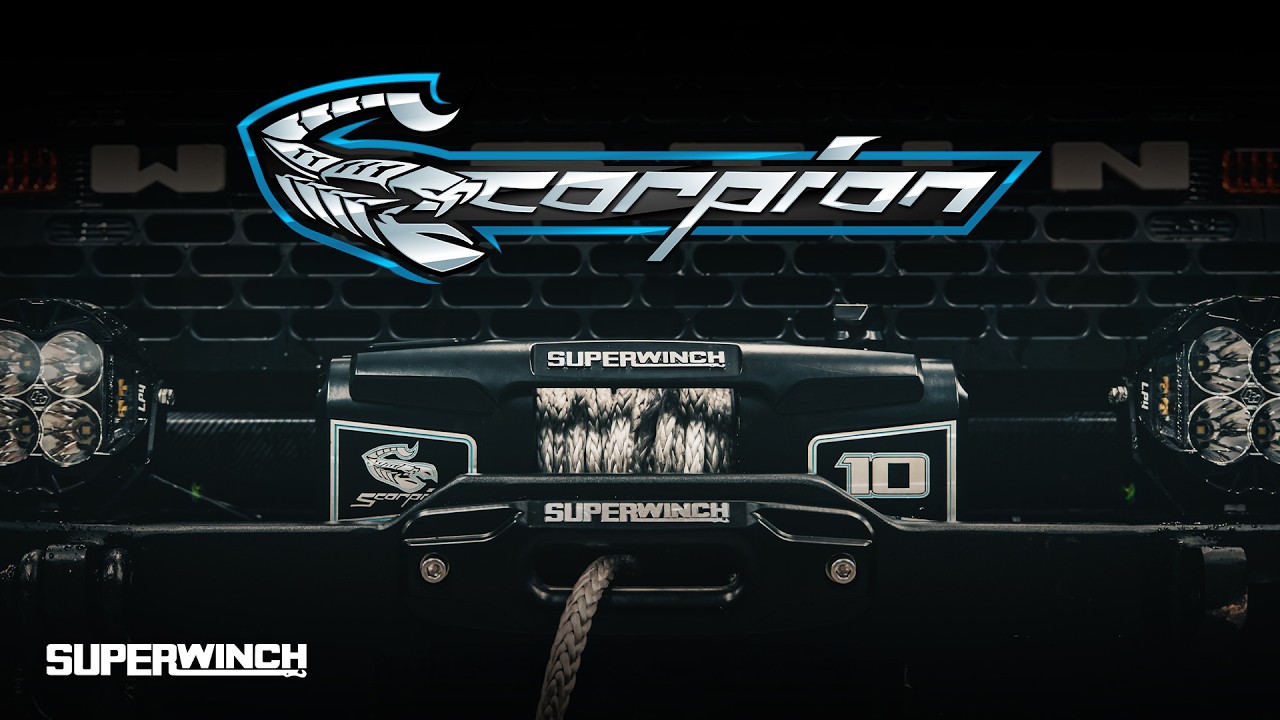 Introducing the All-New Superwinch Scorpion 10SR Winch