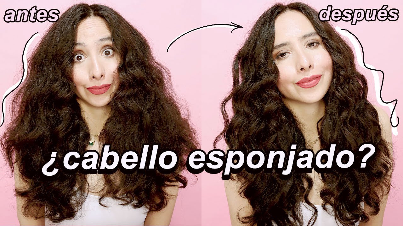 Cabello Esponjado ¡La solución! 🦁 Rizos y Ondas Sin Frizz al Instante!