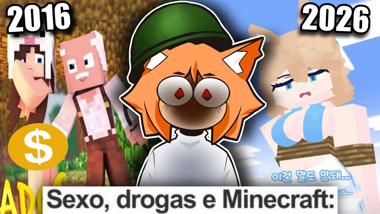 A comunidade de MINECRAFT continua BIZARRA