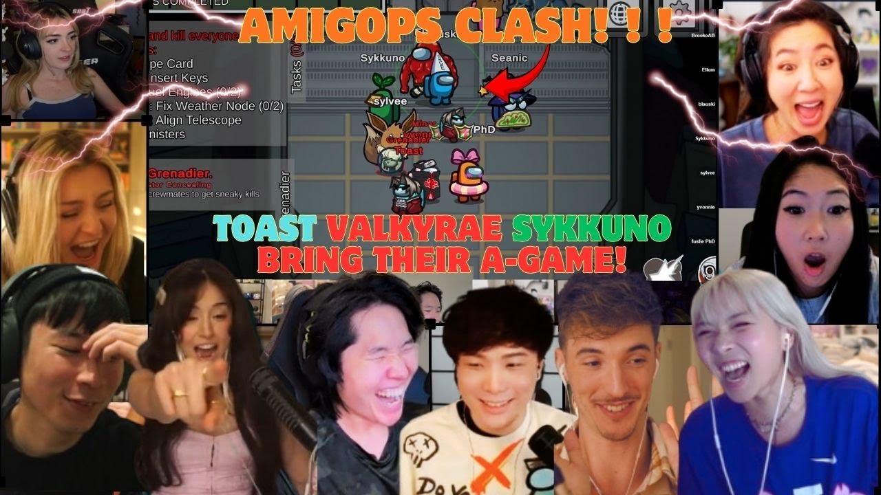 Disguised Toast Valkyrae Sykkuno INSANE Mental CLASH Brings Their A-Game ft Lily Blau Poki Fuslie