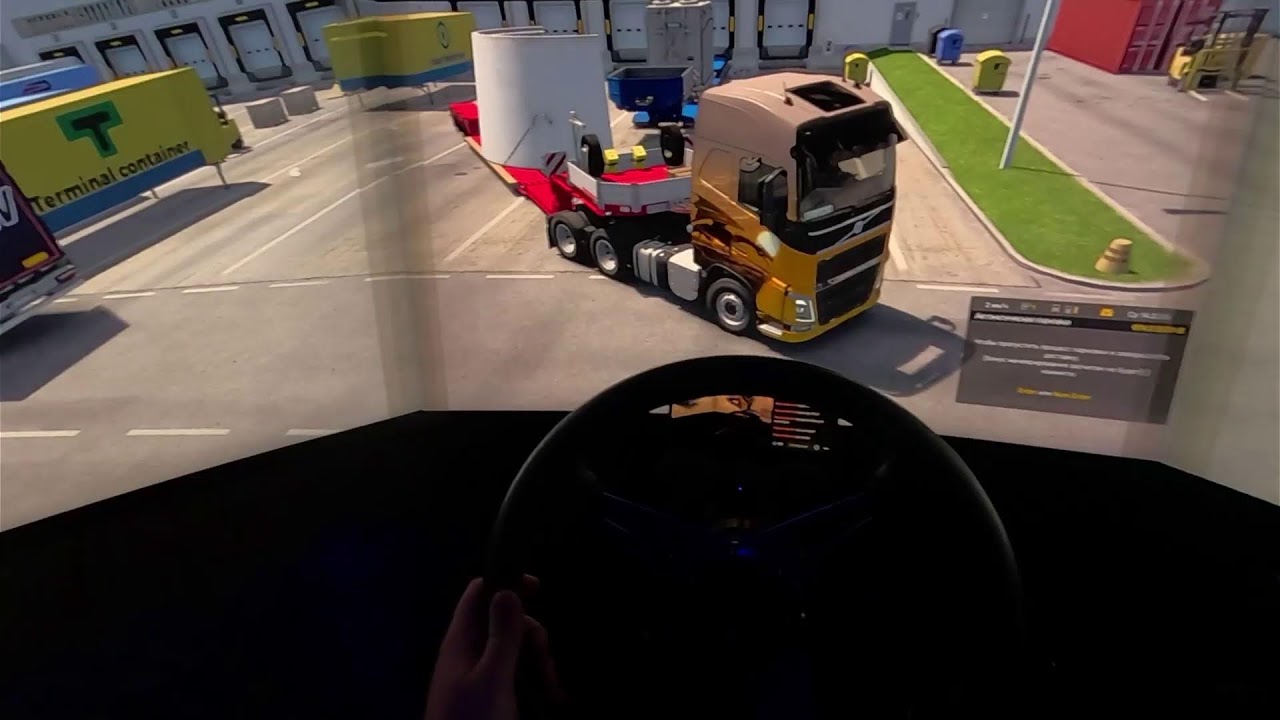 Euro Truck Simulator 2     GOPRO   TRIPLE SCREEN