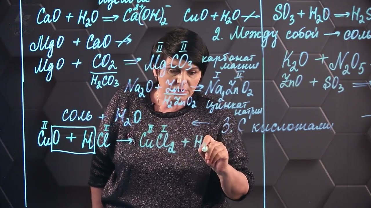 Оксиды. Химические свойства. 8 класс.