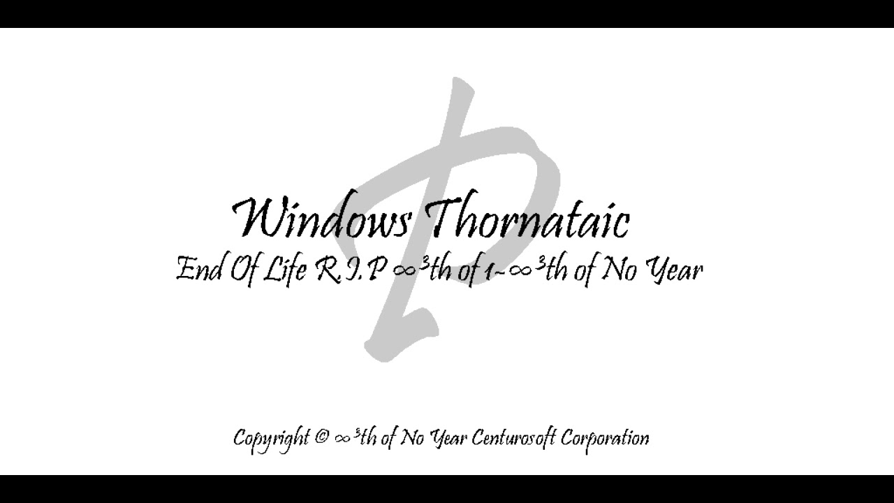 All Windows End-Of-Life Versions Extended Part 2