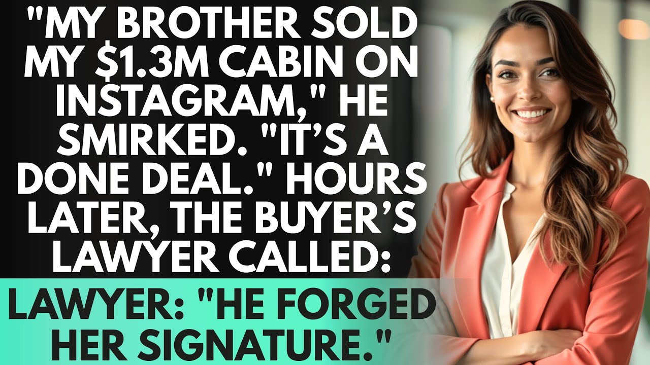 My Brother Sold My $1.3M Cabin on Instagram — Then His Buyer's Lawyer Called