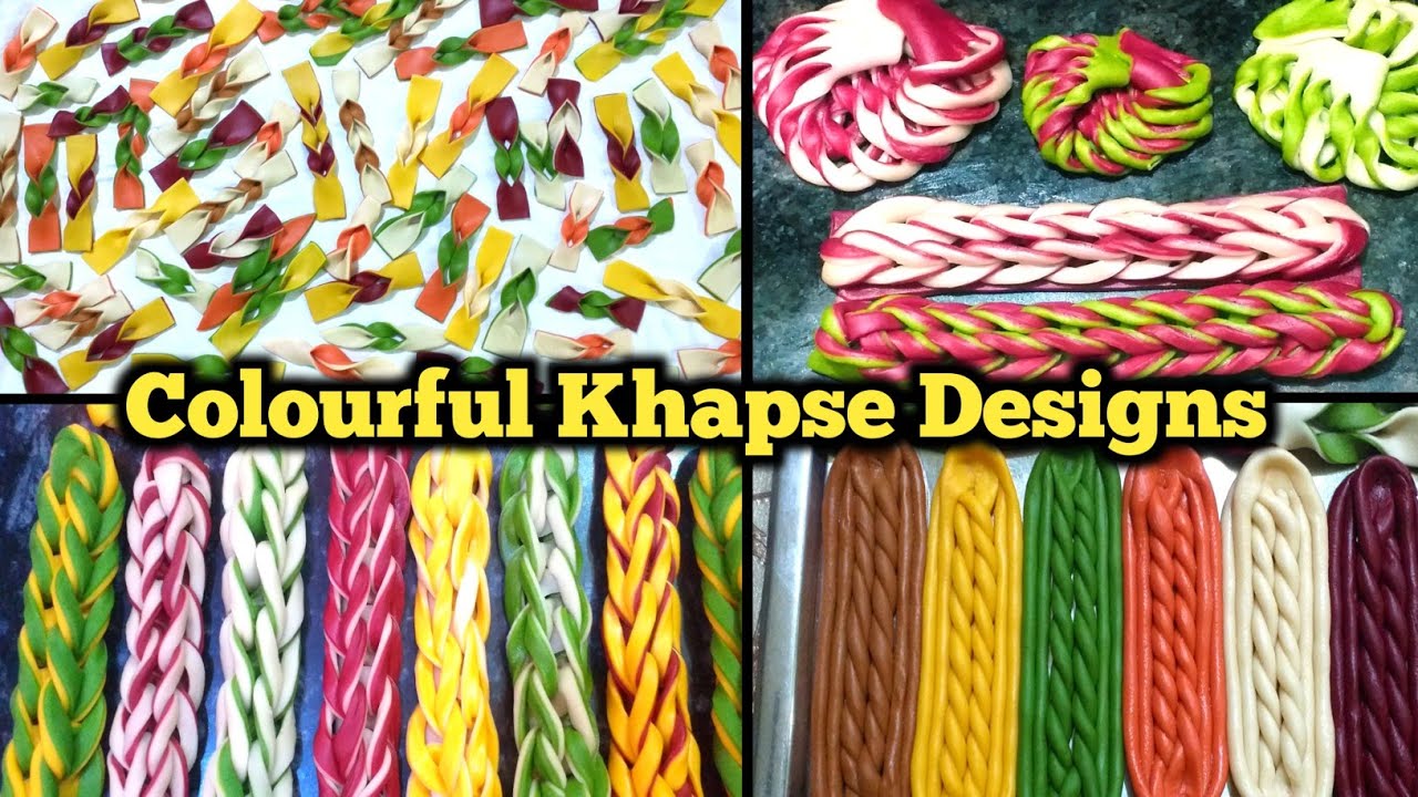Losar Khapse Design | Tibetan Khapse Recipe | How To Make Khapse /Khapse Design With Natural Colours