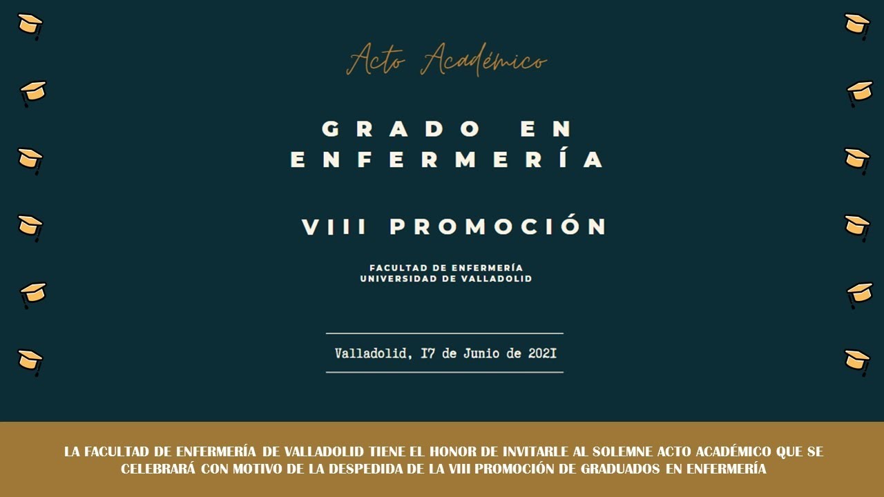 Acto de VIII Graduacion Enfermería