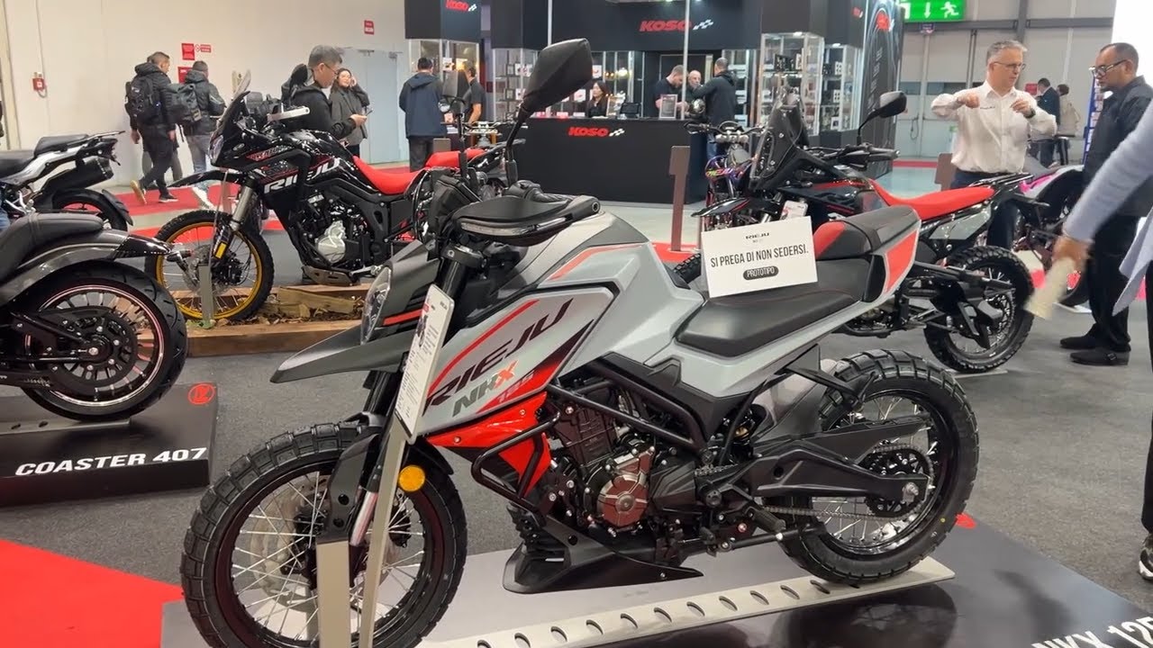 Rieju NKX 125 (2026) Walkaround &ndash; EICMA 2025 Mediolan