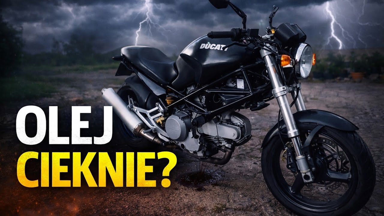 Ducati Monster 600: Olej cieknie, burza nadchodzi… a my jedziemy w klapkach