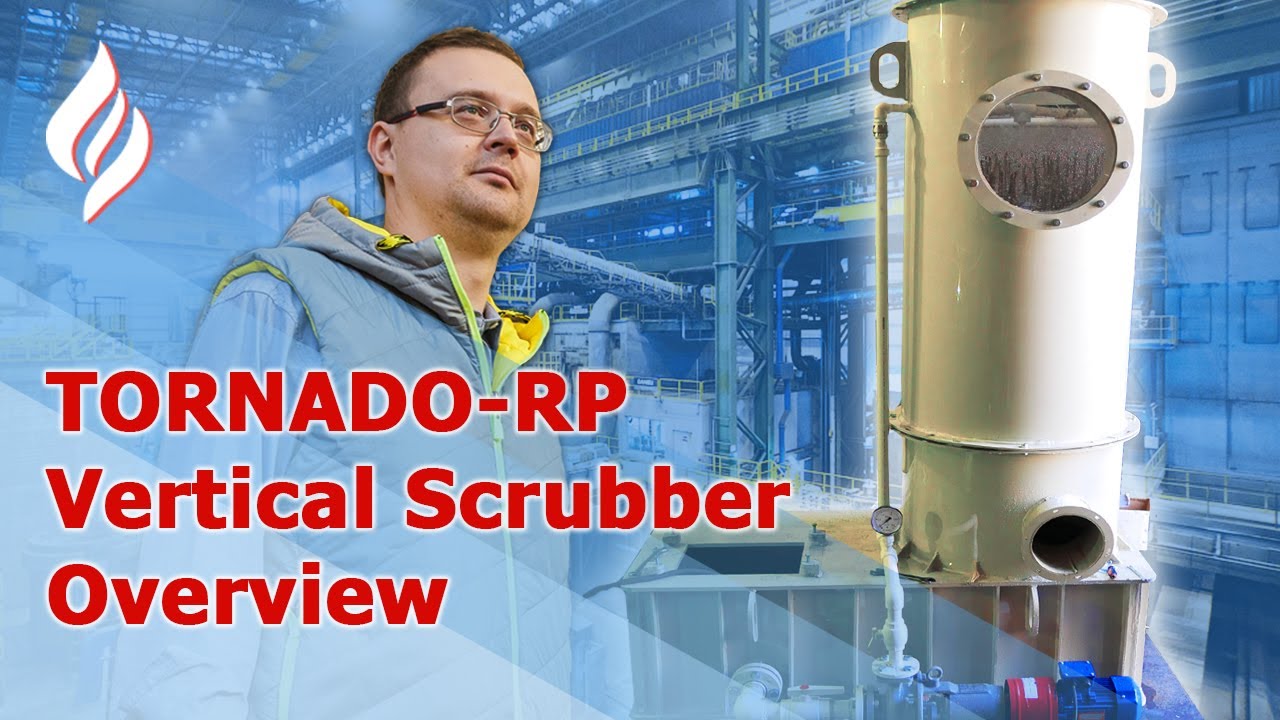 Overview TORNADO-RP Vertical Scrubber With Random Packing