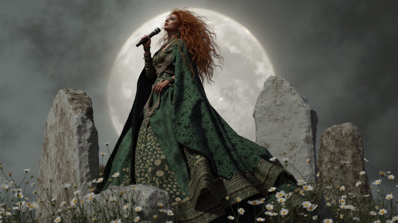 Mystical Celtic Night - Relaxing Sounds with an Enchanting Singer | Moonlight Serenade
