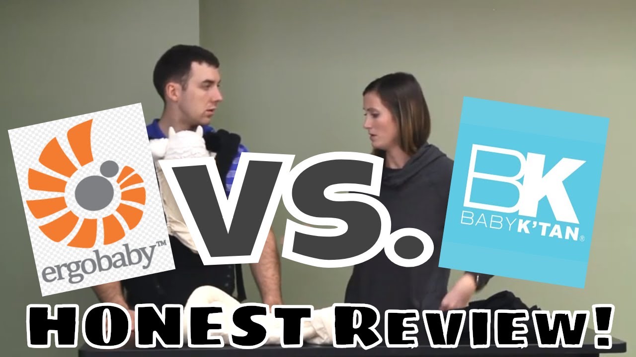 Baby K'tan vs. Ergobaby Carrier- HONEST Review!