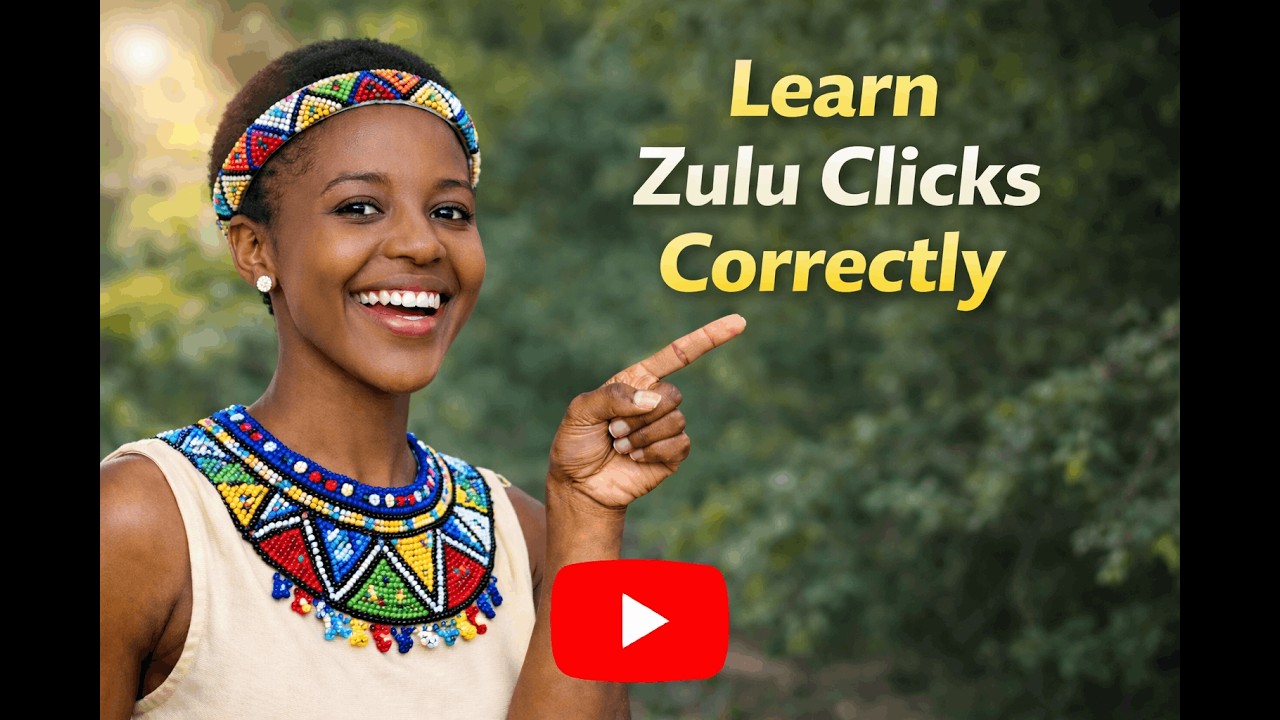 Learn Zulu Clicks Correctly | Master Zulu Pronunciation