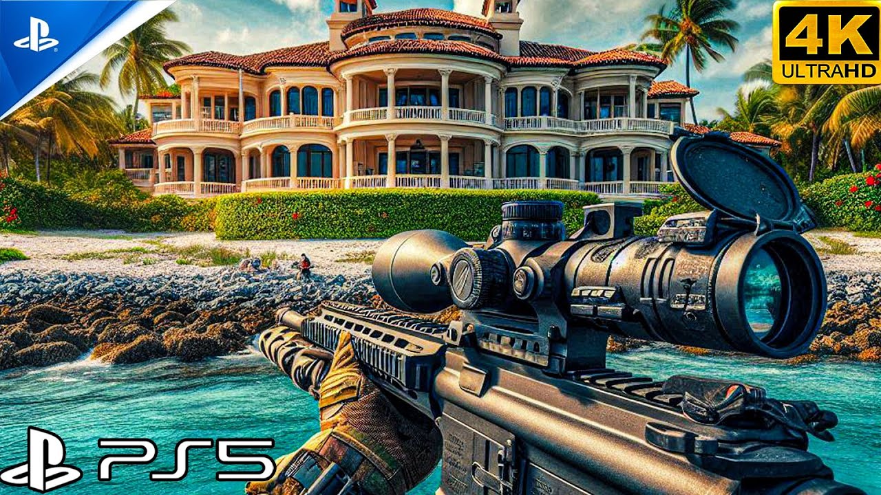 MANSION INFILTRATION OF MAFIA BOSS (PS5) Realistic ULTRA Graphics Gameplay [4K 60 FPS] Battlefield