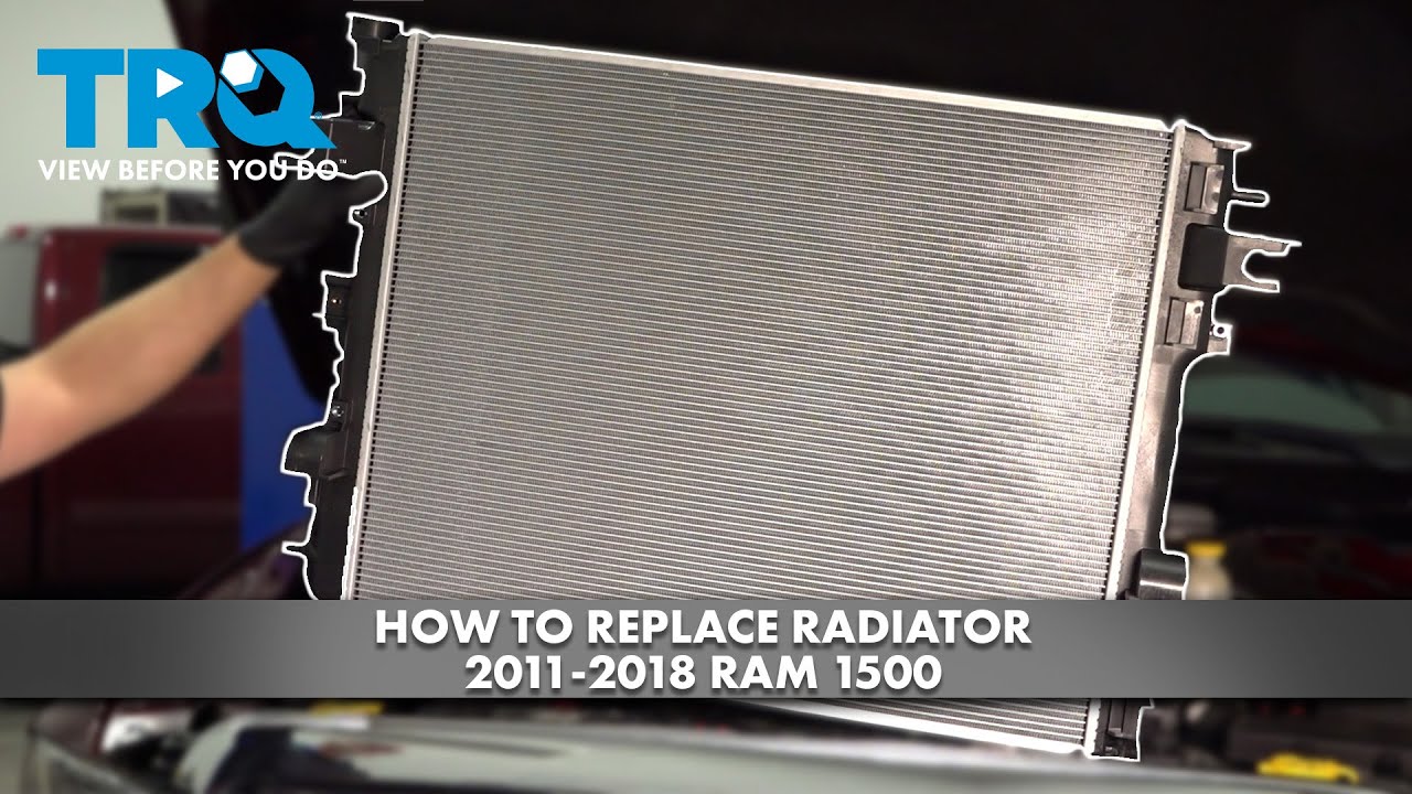 How to Replace Radiator 2011-2018 Ram 1500