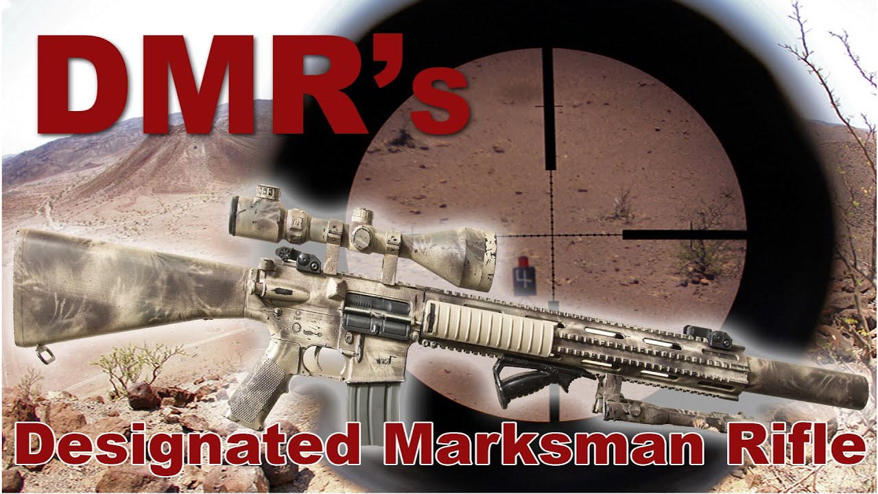 Airsoft ICS DMR (designated marksman rifle) Gun Review....