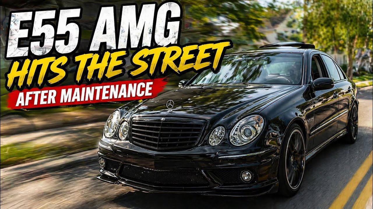 E55 AMG Hits The Street + Maintenance/Mods! - Part 6