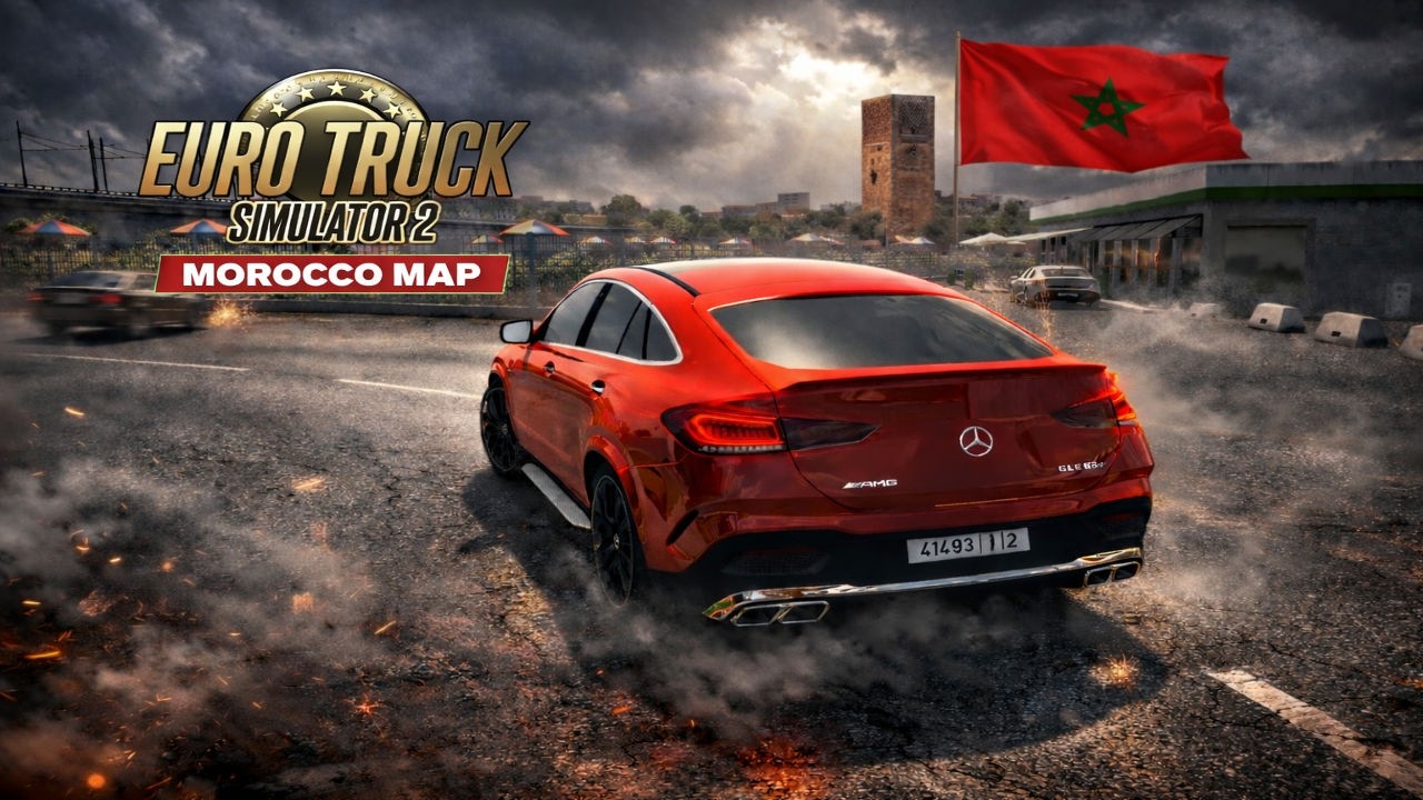 ETS2 Morocco Map 🇲🇦🚛 | جولة فـ سلا + تطوان + طنجة 😍🔥