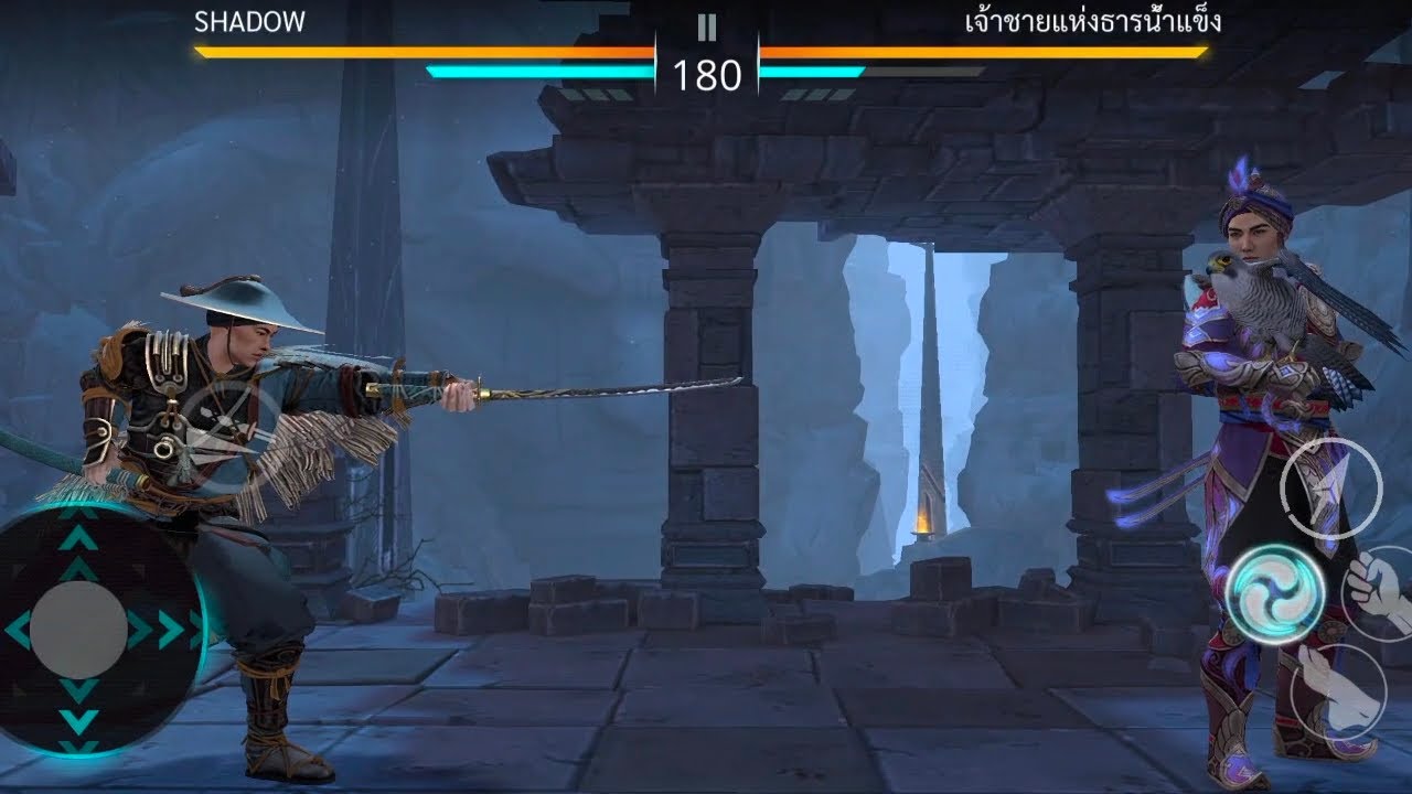 [Shadow fight 3] Possessed vs Prince of glacier Hero 3 (Full fight)