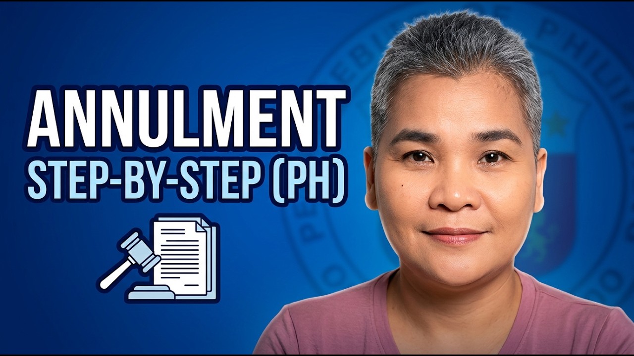 Step-by-Step Guide in Filing ANNULMENT in the Philippines #annulment