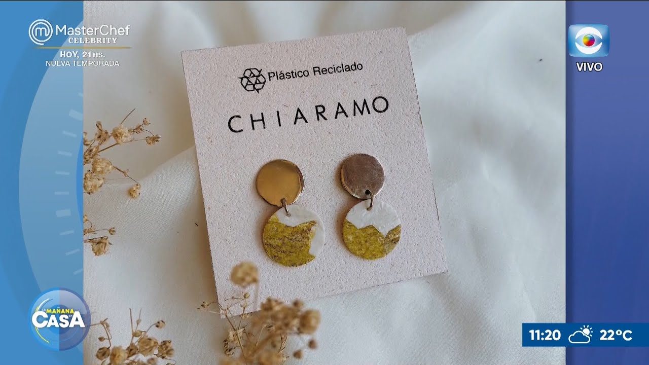 Joyas sustentables a partir de desechos