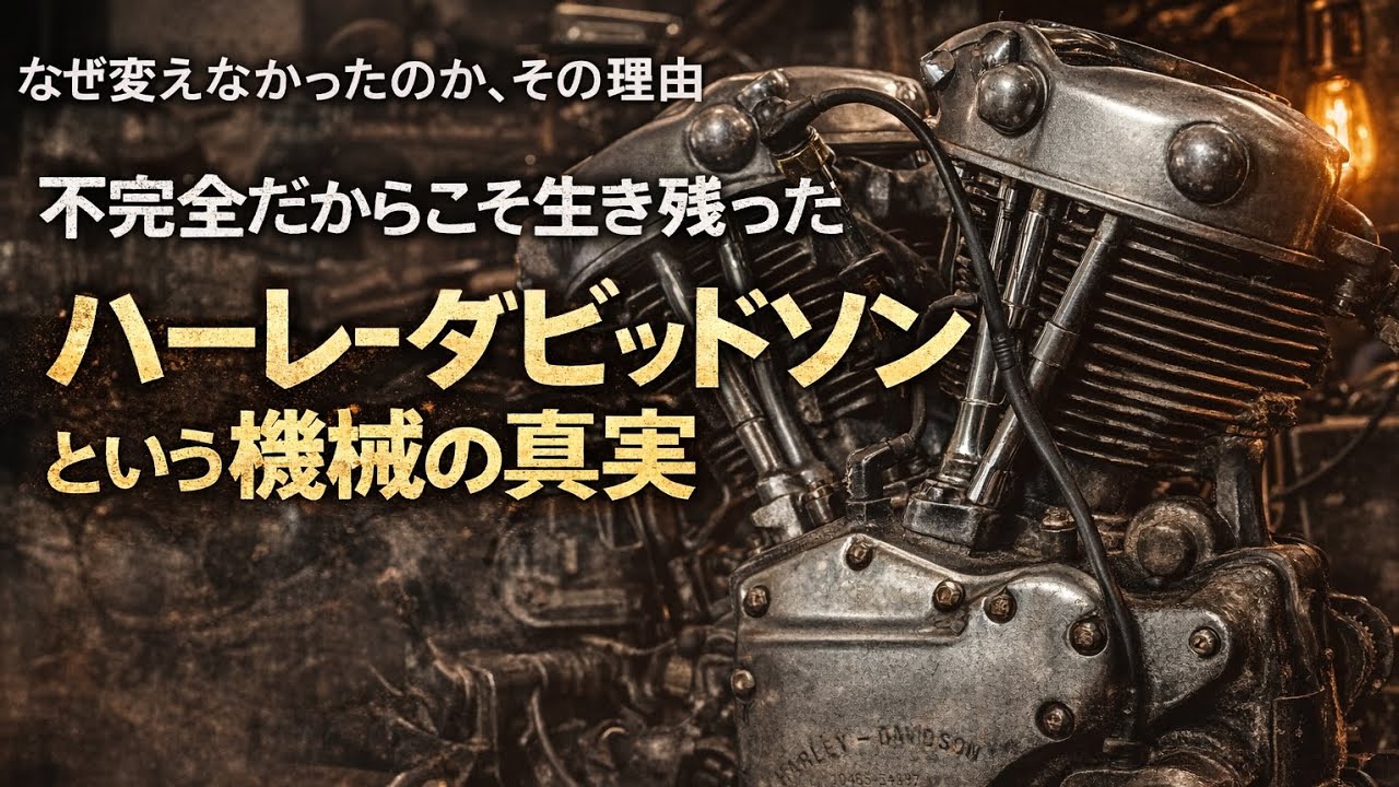 ハーレーダビッドソンの歴史と進化｜エンジン・文化・データ完全解説