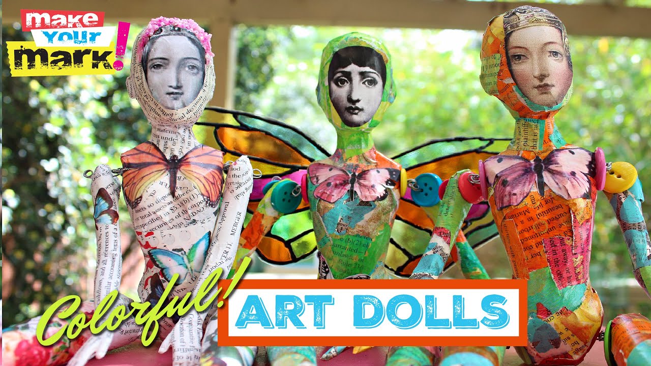 Mixed Media Art Dolls