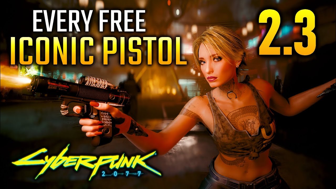 25 БЕСПЛАТНЫХ культовых пистолетов в Cyberpunk 2077 2.31