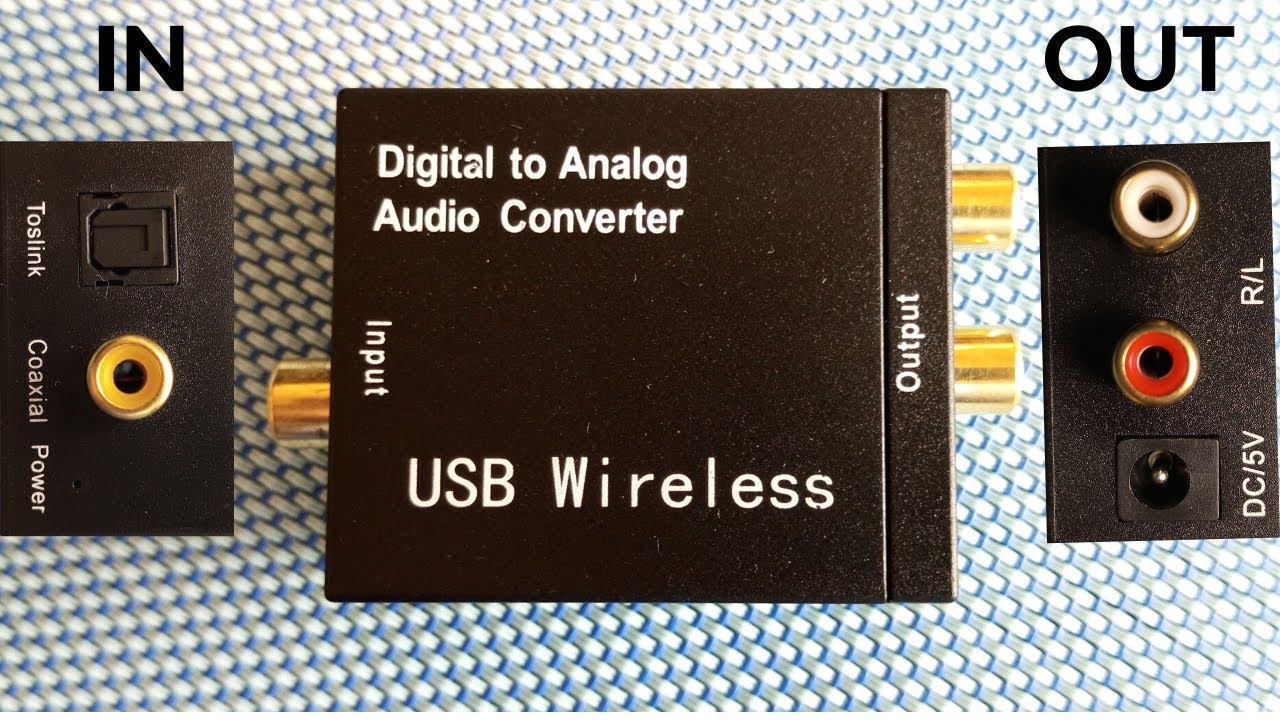 Digital to Analog Audio Converter - Works remarkably well