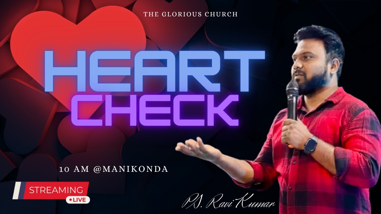 Sunday Morning Service || The Glorious Church Hyderabad || Pastor Ravi Kumar
