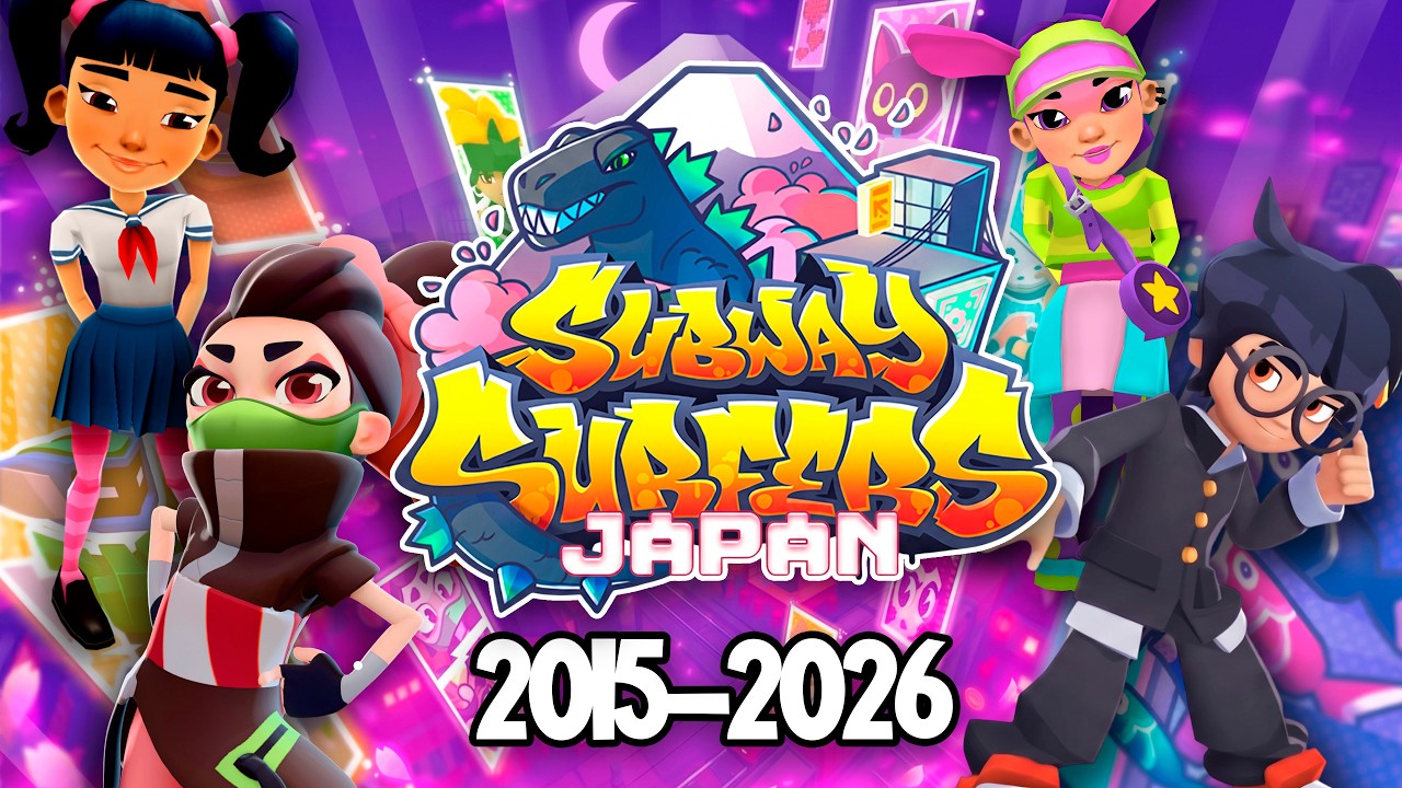 🇯🇵Subway Surfers All Japan Updates⛩️( 2015-2026 )
