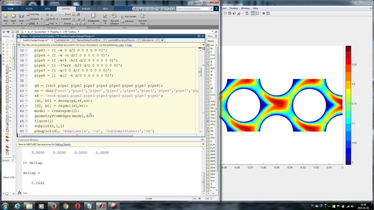 QuickerSim CFD Toolbox for MATLAB&reg; - Automatic Parametric Studies