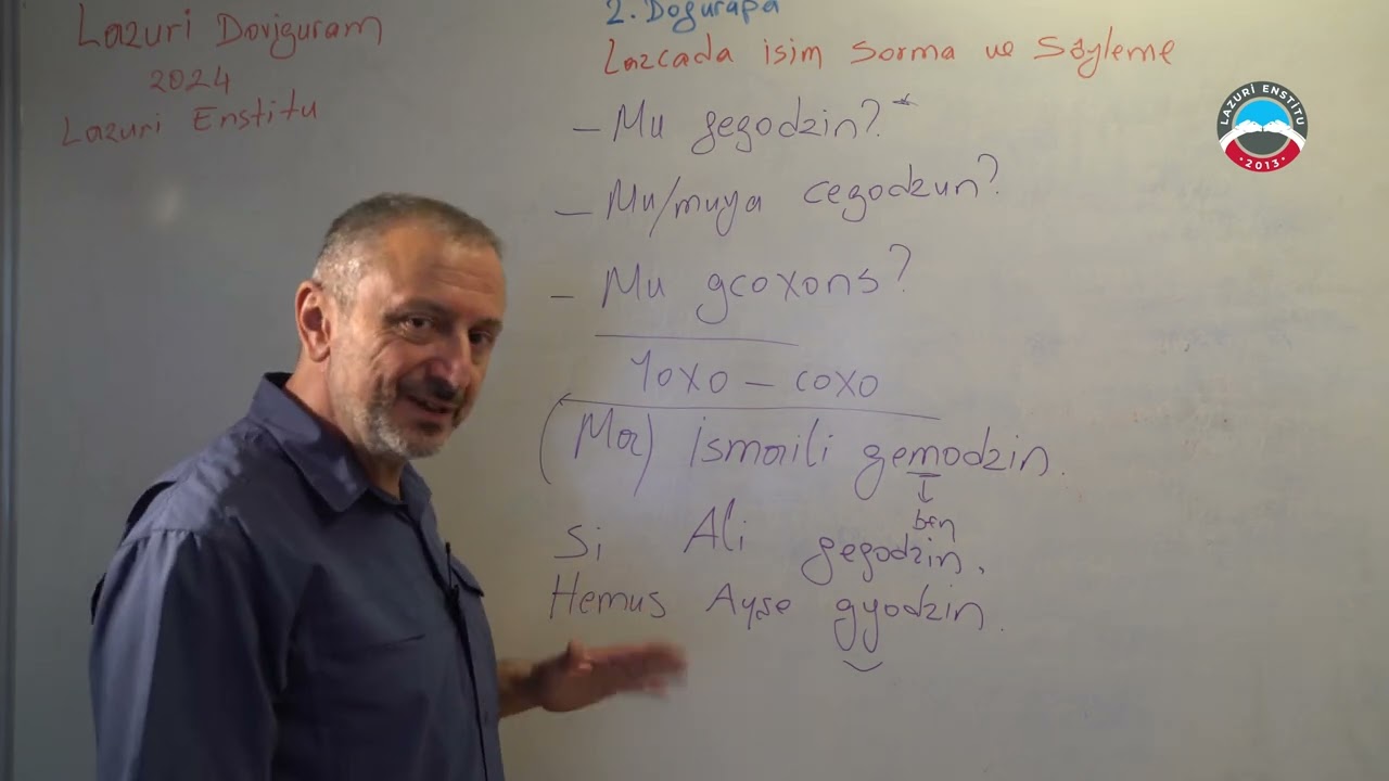 Lazcada İsim Sorma ve S&ouml;yleme | Laz Enstit&uuml;s&uuml;