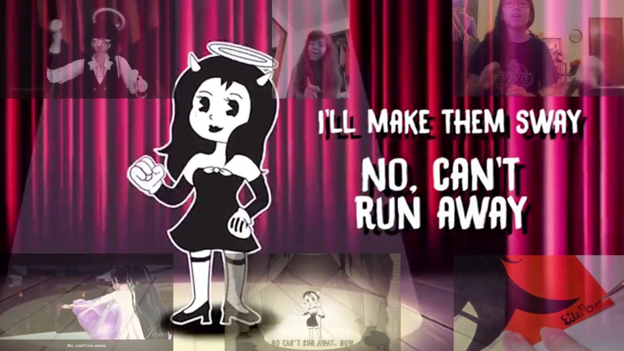 【BENDY AND THE INK MACHINE CHAPTER 3 SONG 】 ALL EYES ON ME by OR3O [VOCAL COVER MASH-UP]#43