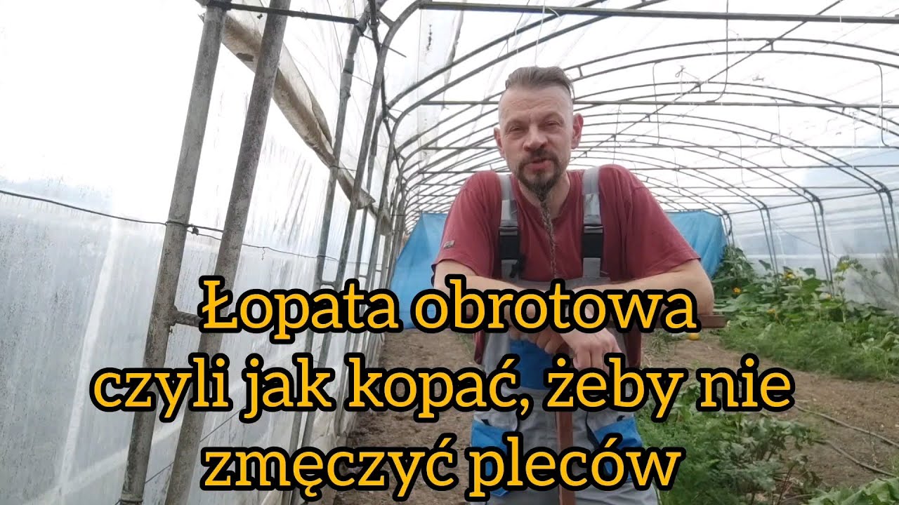 Jak kopać ogr&oacute;dek, żeby nie męczyć plec&oacute;w - łopata obrotowa