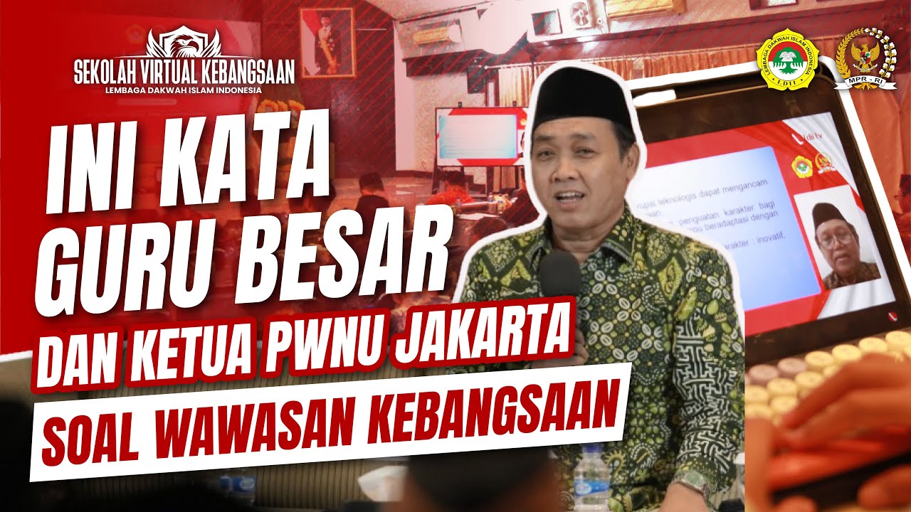 LDII TV: Guru Besar Undip dan PWNU DKI Jakarta Dorong LDII Jadi Pelopor Kebangsaan di Era Disrupsi